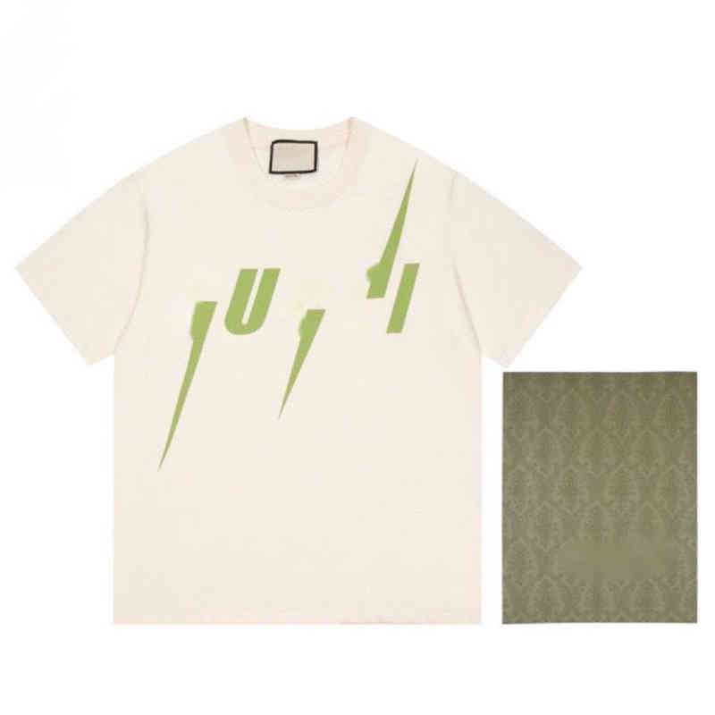 

Double G designer mens t shirt letter flower short-sleeved T-shirt summer cotton round neck sweatshirt large size men's loose oversize casual couple shirts, Black