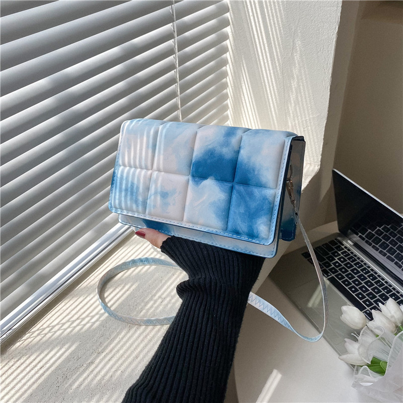 

Women Inclined Shoulder Bags Fashion casual Womens Bag Small Handbag Totes High-capacity high quality Leather Large volume wholesale Girl Mobile Phone Bag Black 131, Sky blue