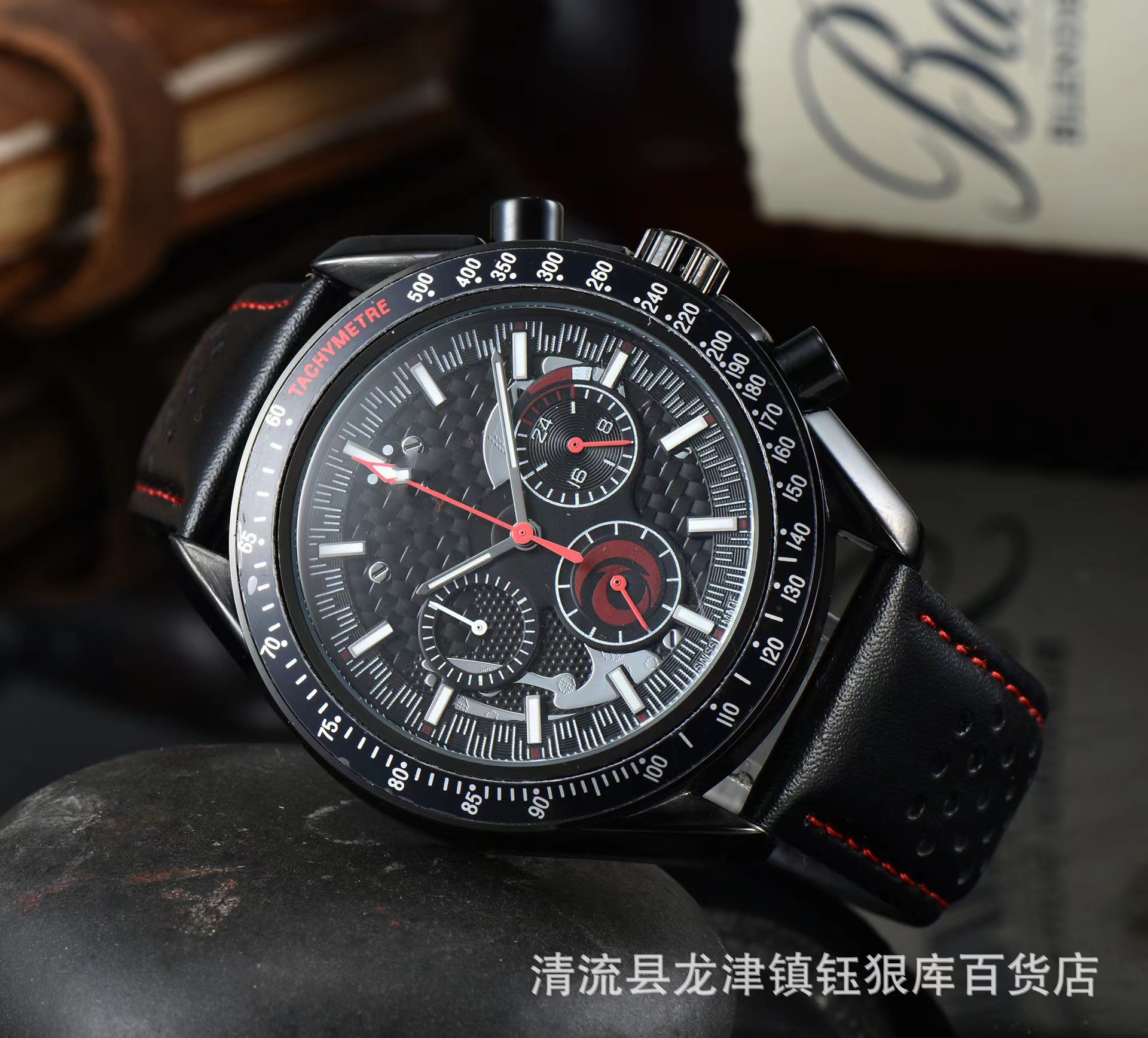 

2022 fashion trend mechanical wristwatch men, Black