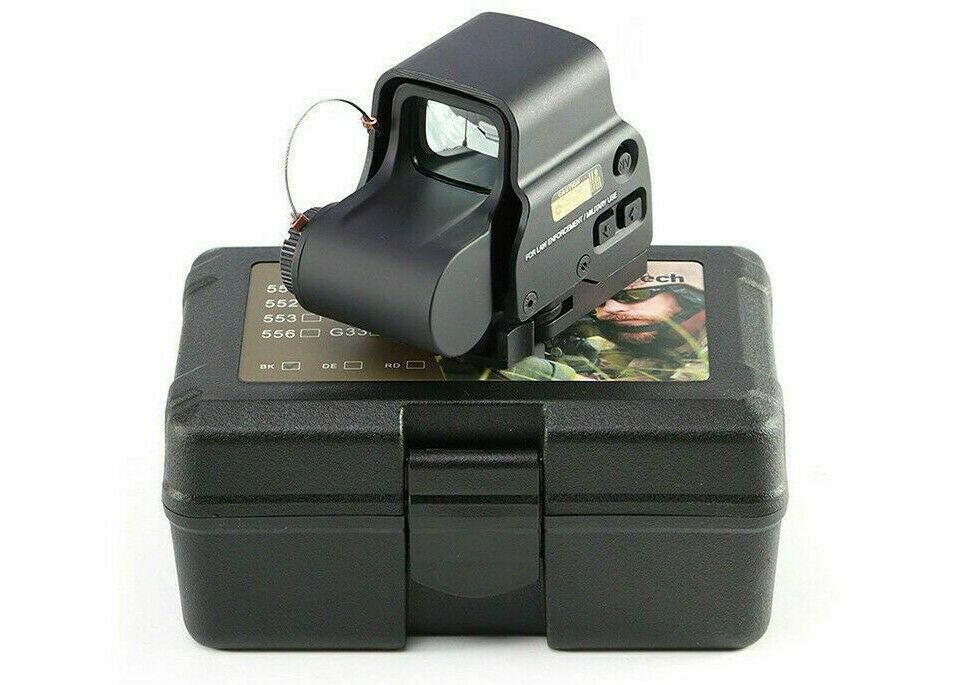 

US Stock 558 Holographic Red Dot Sight Green Dot EXPS3-2 Tactical Scope QR for Airsoft Rifle Black OEM copy with original box