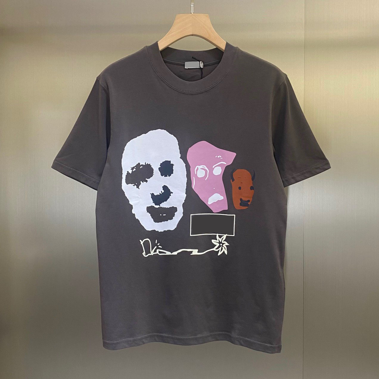 

Men's Plus Tees & Polos Round neck embroidered and printed polar style summer wear with street pure cotton 2bt