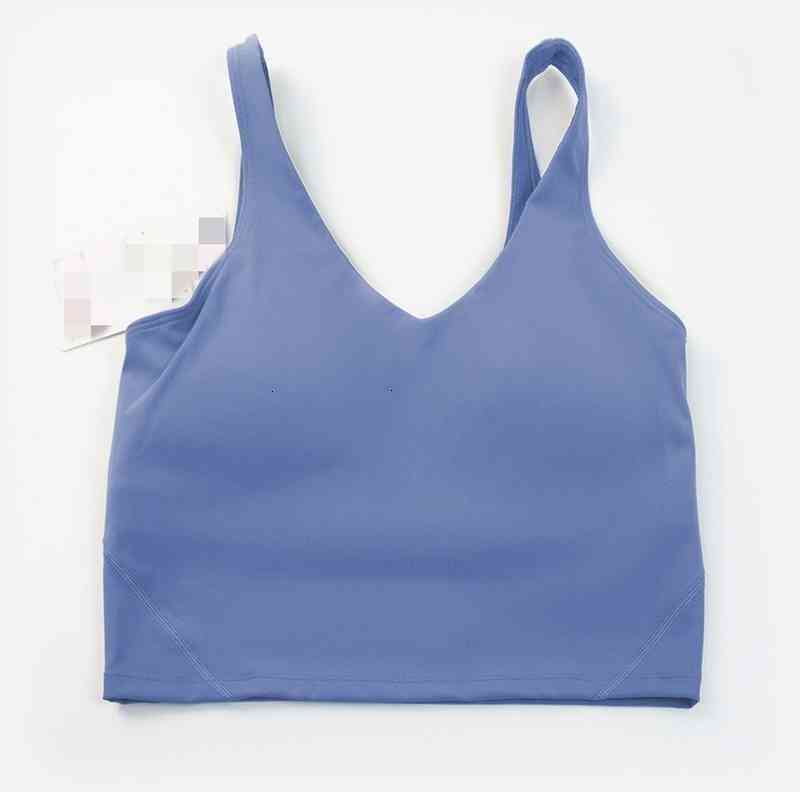 

LU Shockproof Yoga Bra Running Gym Sports Bra Top Designer Women Widen Hem Push Up Workout Shirt Fitness Yoga Crop Tops Brassiere Multiple colors LL28