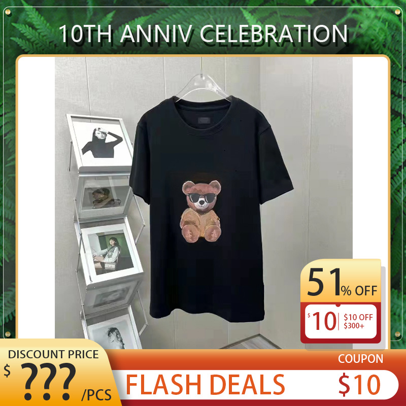 

New 19SS Men's T-Shirts High Quality Men Women Couples Casual Short Sleeve Mens Round Neck Tees M-5XL wholesales, Customize