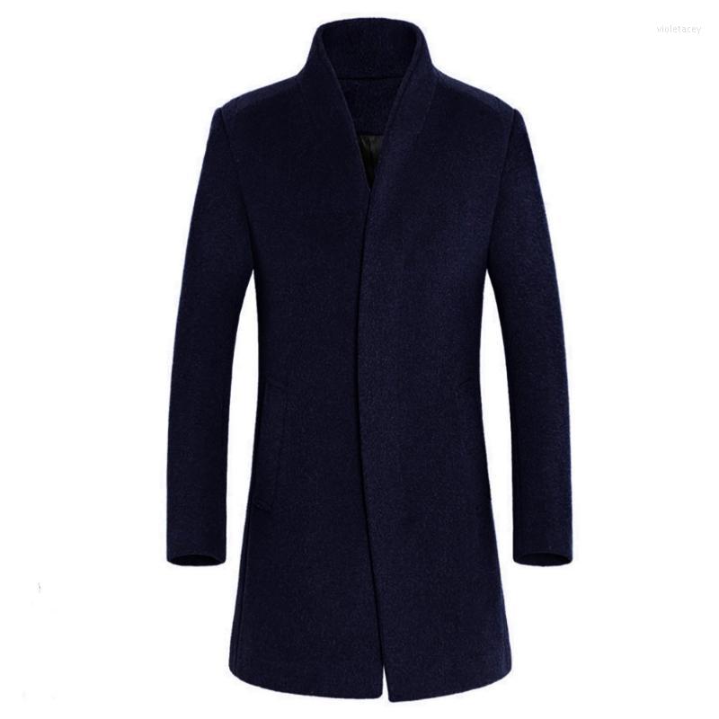 

Men's Trench Coats Friends Coat Windbreaker Men Big Tall Men's Jacket Warm Winter Long Outwear Button Smart Light Insulated MensMen's Vi, Grey
