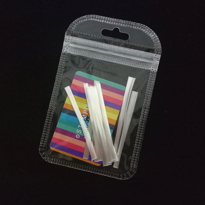 

False Nails Nail Art U-shape Half Cover French Manicure Tips Fake Artificial Beauty ProductsFalse, 10pcs