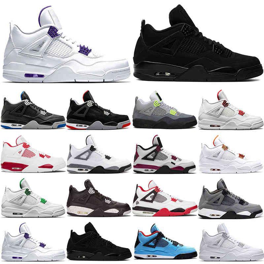 

Sail 4 4s Mens Basketball Shoes Heritage Rebellionaire University Blue patent bred Obsidian Toe Black Cat Dark Mocha Fire Red Sports Women Trainers Sneakers 36-46, 31