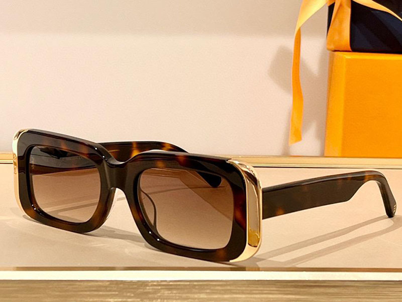 Sunglasses For Men Women Summer 1650 Style Anti-Ultraviolet Retro Plate Full Frame Random Box