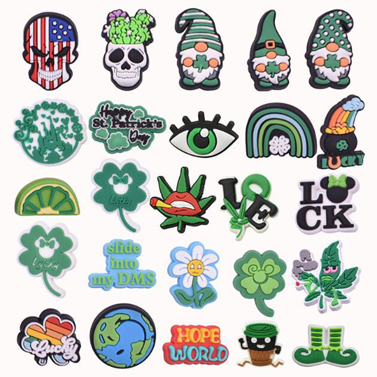 

Fast delivery Cute Sport Croc Charms Shoe Accessories Clog Decorations Pvc Buckcle Buttons Birthday Gift Wholesale