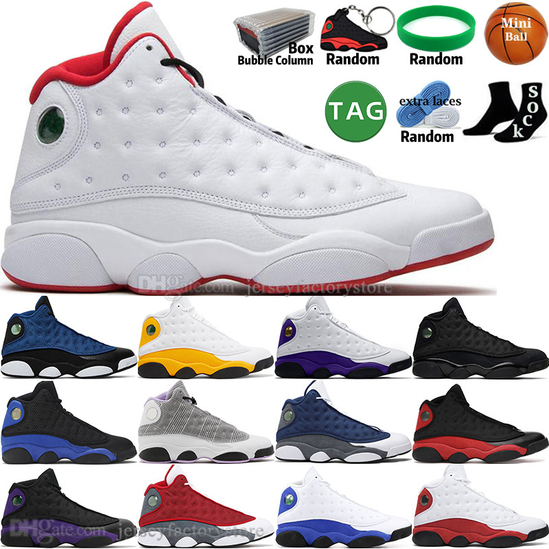 

Brave Blue Red Flint Bred Hyper Royal 13 13s Mens Basketball Shoes Del Sol Court Purple Black Cat Chicago Lucky Green Men Sports Women Sneakers Trainers outdoor 109, 46