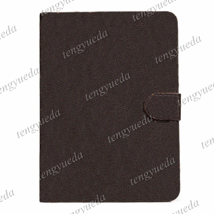 

Fashion Designer Tablet PC Cases for ipad pro12.9 pro11 pro10.5 pro9.7 air1 air2 air3 air4 10.9 ipad10.2 mini6 mini5 4 3 2 1 Brown Flower Print Leather Luxury Cover