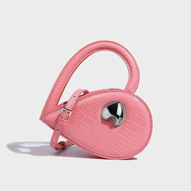 

Minority Designer Brand Bag Pink Love Bag Spring New Fashion High Quality Portable Bag Female 220613, Black