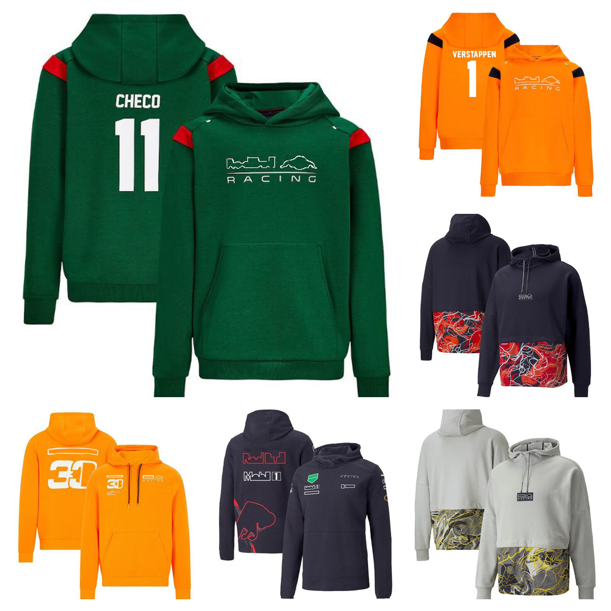 

2022F1 racing hoodie new team pullover sweater with the same customization