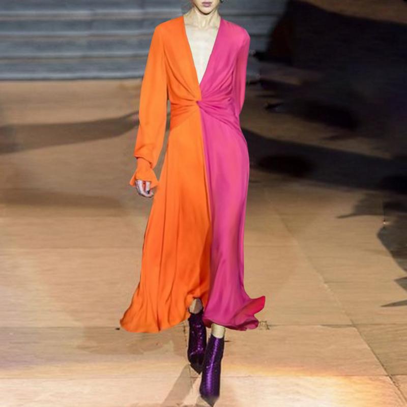 

Casual Dresses Elegant Female Fashion Long Sleeve Sundress Women Autumn Shirt Dress A-Line Vestido Lapel Neck Party Robe OversizedCasual, Black