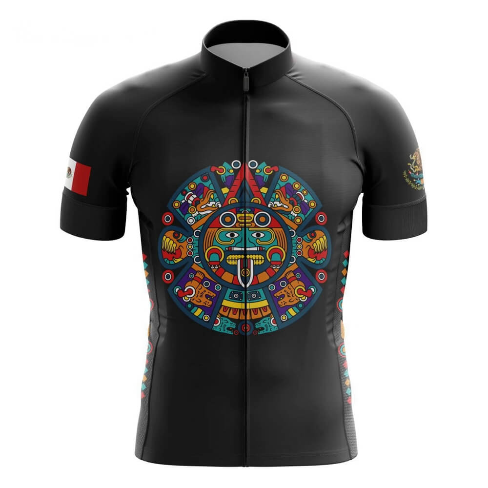 

New Team MEXICO EL DÍA DE LOS MUERTOS Men's Skull Cycling Jersey Summer Bike Clothing Top Retro Road MTB Bicycle Clothes Ride Wear Breathable Polyester Bike Shirts, Men jersey