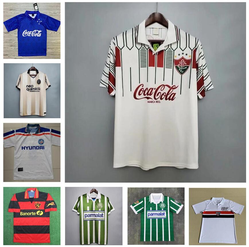 

Retro Palmeiras classic Soccer Jersey Botafogo Cruzeiro Recife PE Mineiro Santos Bahia Internacional Football shirt