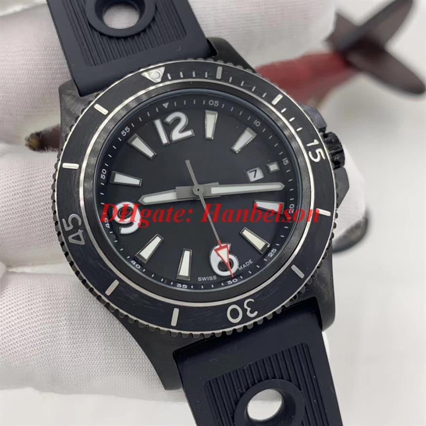 Nouveau mouvement automatique montres Montre de Luxe Black Men Uhren Luminous F1 Sports Strap Route-bracettes Relogie Masculino Clock2802