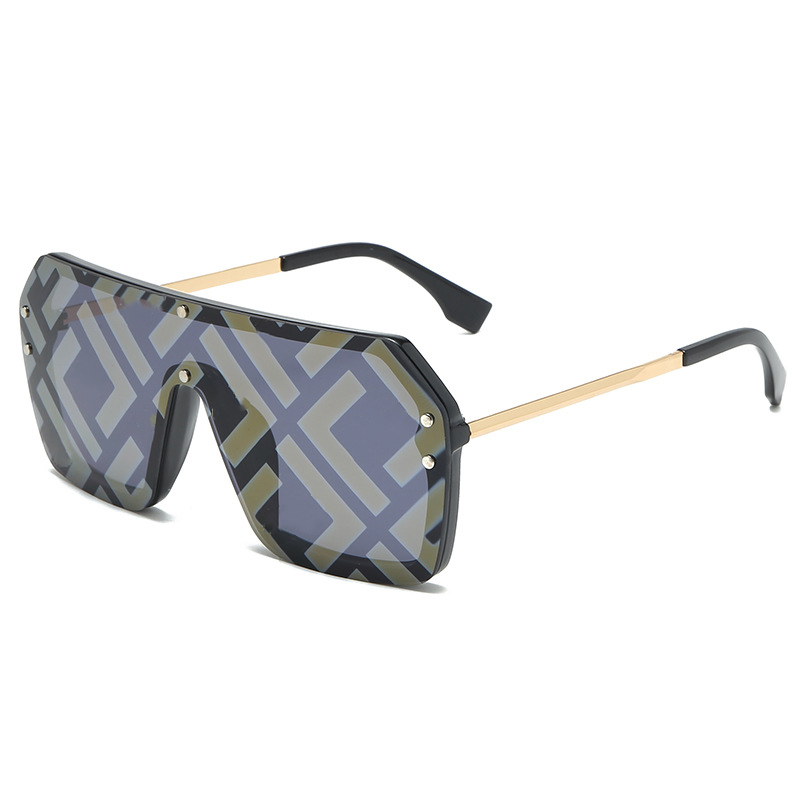 

Designer Sunglasses Fashion Summer Beach Glasses Full Frame Letter Rectangle Design for Man Woman 12 Optional High Quality UV400 100% Radiation Protection