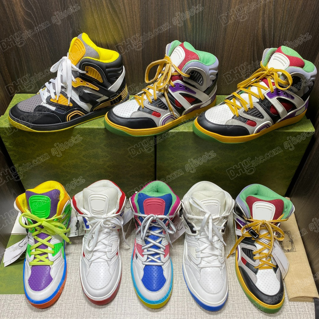 

Luxury Designer Women Men Basket High-top Sneakers Casual Shoes White Black Contrast Color Ankle Canvas Mesh Thickening Sport Shoe Stuff Comfortable trainers, I need box