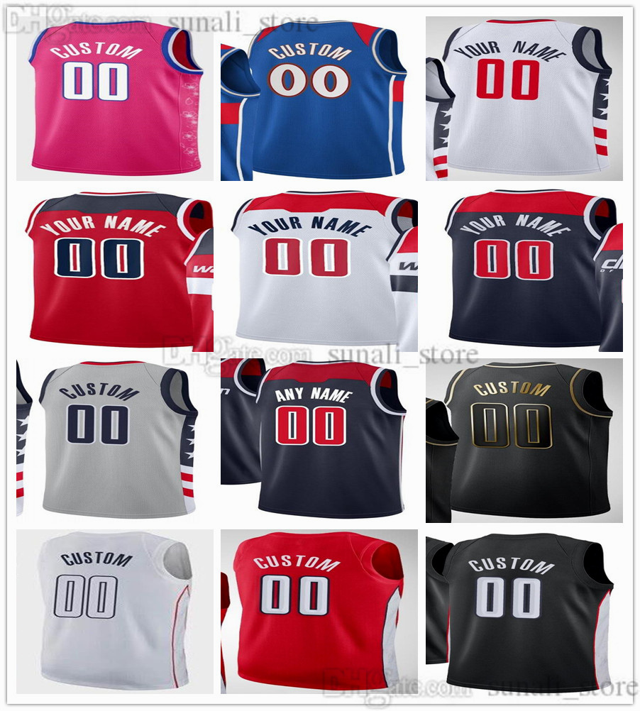 

5 Will Barton Jerseys Basketball Monte Morris 1 Johnny Davis 55 Delon Wright Yannick Nzosa 20 Schakel Gilbert Arenas 0 Bradley Beal 3 Kyle Kuzma 33 Rui Hachimura 8, Navy