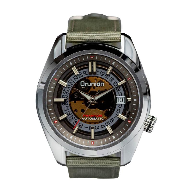 

Wristwatches 42mm Fashion Luxury Phantom Men's Automatic Mechanical Watch 200m Diving Calendar Luminous Sapphire WatchWristwatches