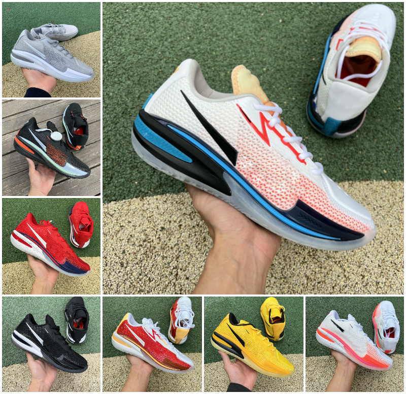 

Top Quality ZOOM G.T. Cut Mens Basketball Shoes GT Crimson Green White Black Laser Blue Void Purple Fusion Red USA Violet Bright Crimson Team University Yellow Sneakers, Bubble package bag