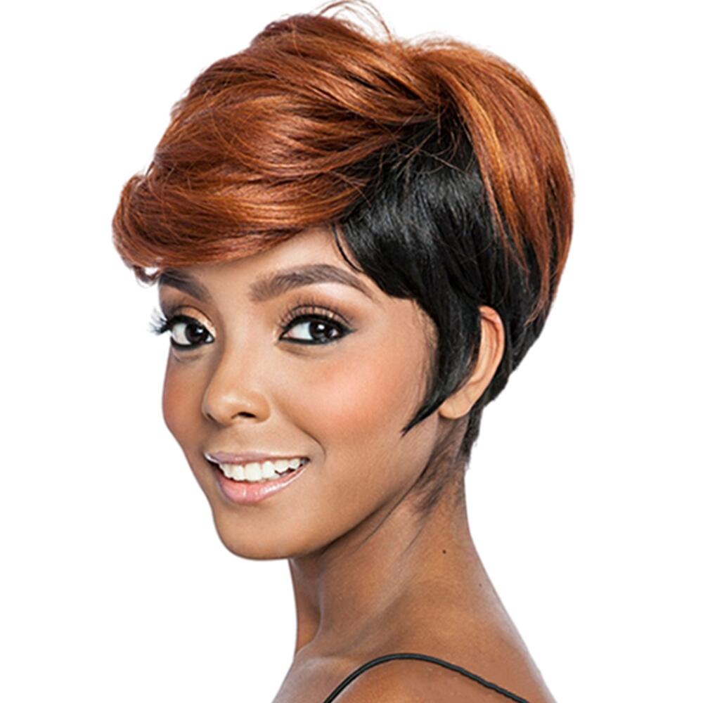 

Pixie Cut Wig Brazilian Virgin Human Hair None Lace Front Wigs For Women T1b/30# Blonde Short Bob Wigs Straight