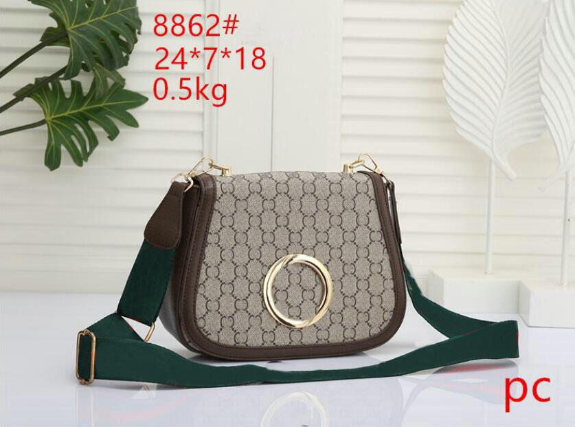 

Designer blondie Shoulder Bag Women Fashion messenger bags fashion luxury lady Crossbody Bags Classic Leather Saddle cross body Bags, Khaki