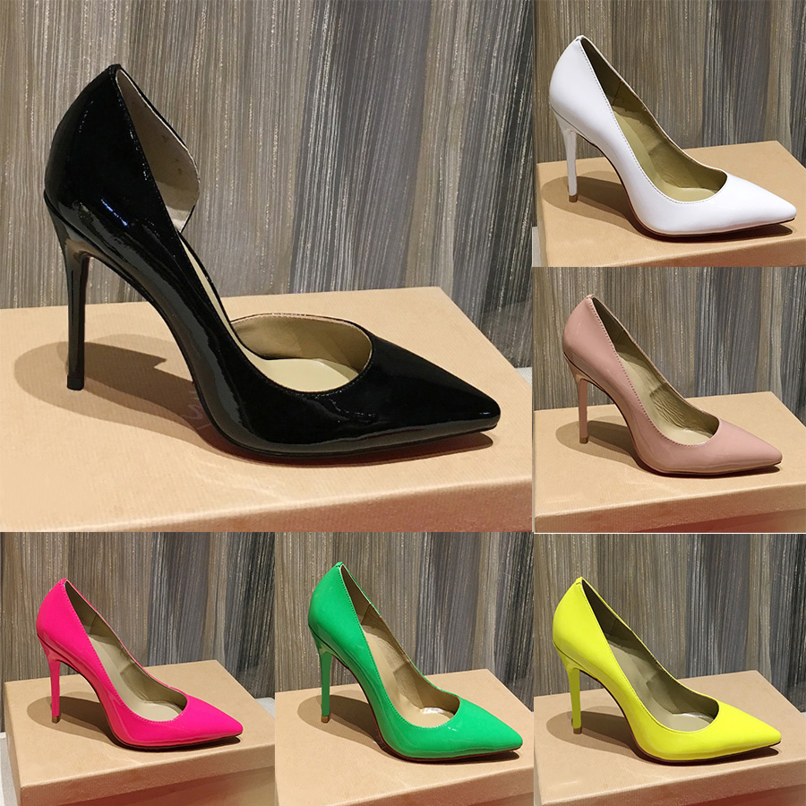 

Designer Dress Shoes So Kate High Heels Red Sole High Heel Hot Chick Round Pointed Toes womens girl Pumps Bottoms Wedding Party Sneakers, Color1