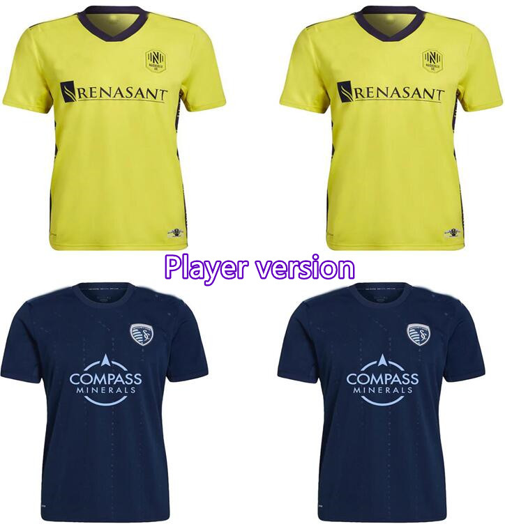 

MLS 22 23 New York Red CF Montreal SOCCER JERSEYS 2022 2023 MLS Atlanta United Nashville SC Sporting City Minnesota football uniform, Away