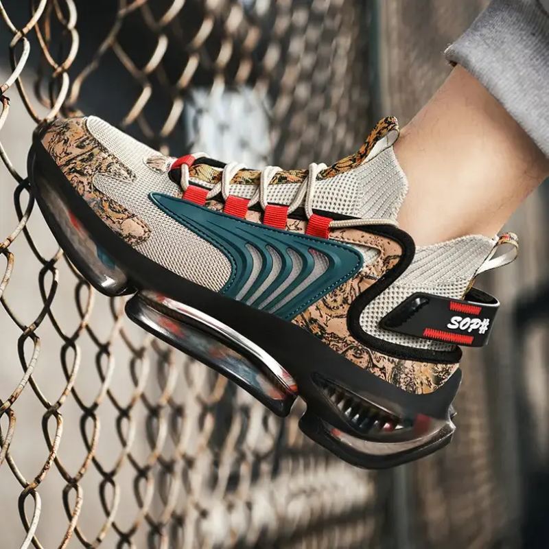 

Men Women Shoes Print Shallow Round Toes Sprot Lace Up Sneakers Comfortable Casual Outdoors Concise Classic Fashion DH827, Black