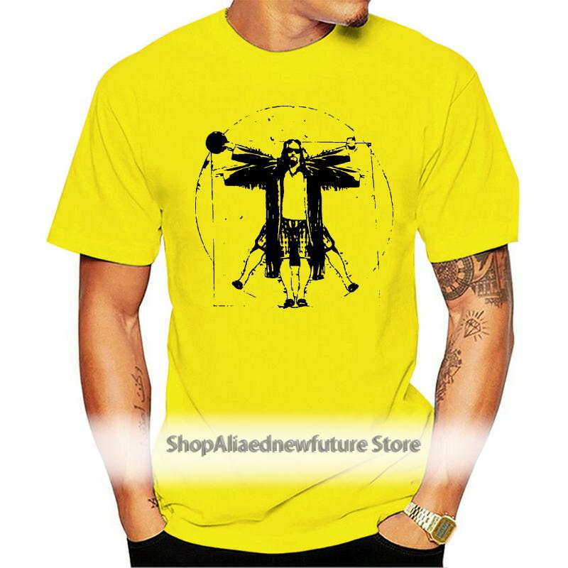 

Men' T-Shirts The Big Lebowski T Shirt Vitruvian Dude Funny Cool Gift Tee 309, Not priting