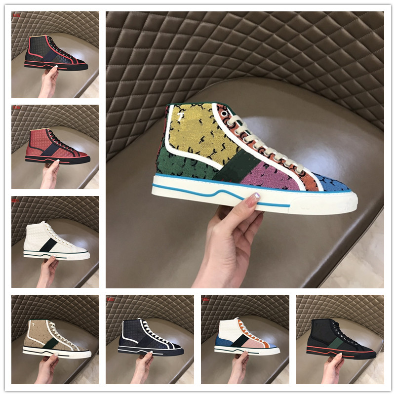 

Popular Luxury Arrival tennis 1977 Print Designer Shoes Sale For Man Women Screener Leather sneaker Letter Pattern Green Stripe White Casual Trendy Sneakers, #05
