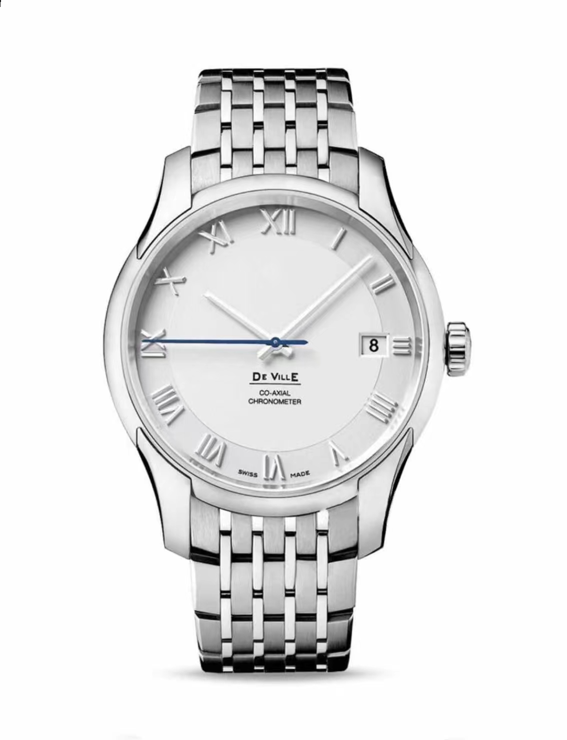 

41mm men's mechanical watch silver dial unique design 8500 high-quality movement automatic winding operation can be deeply waterproof watch