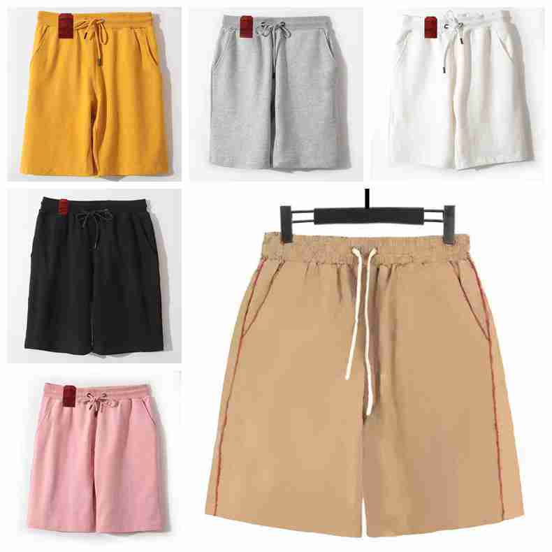 2022 Mens Designer Outdoor Shorts High quality solid color man short Summer sports Beach Pants Casual Embroidery Cotton trousers Hip-pop Fashion