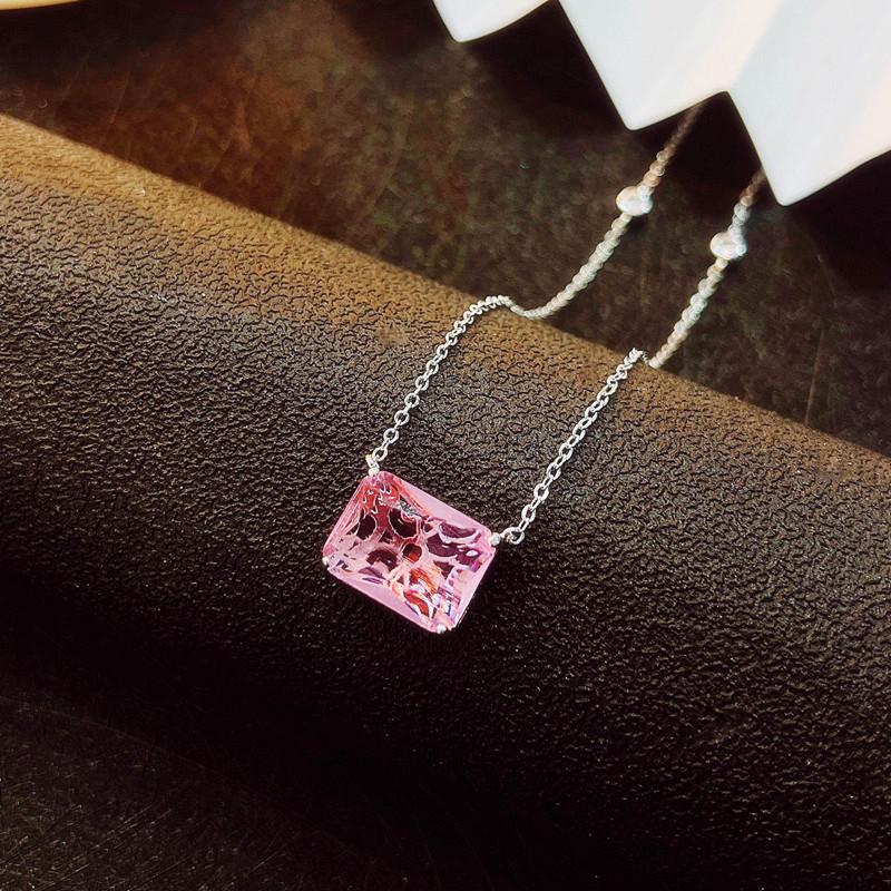 

Chokers Green Red Yellow Pink Beautiful Crystal Stones Choker Necklace For Women 2022 Jewelry WholesaleChokers