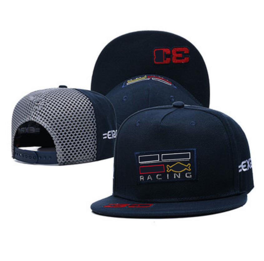 

2022 racing hat new F1 full embroidered LOGO sun hat