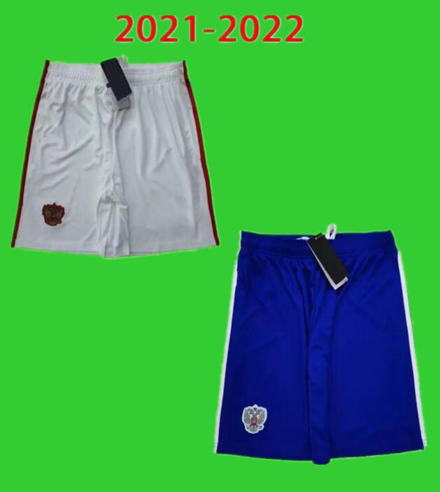 

2020 2021 Russia Soccer shorts 20 21 National Team AKHMETOV DZYUBA GOLOVIN football pants SMOLOV YUSUPOV HOME RED AWAY BLUE