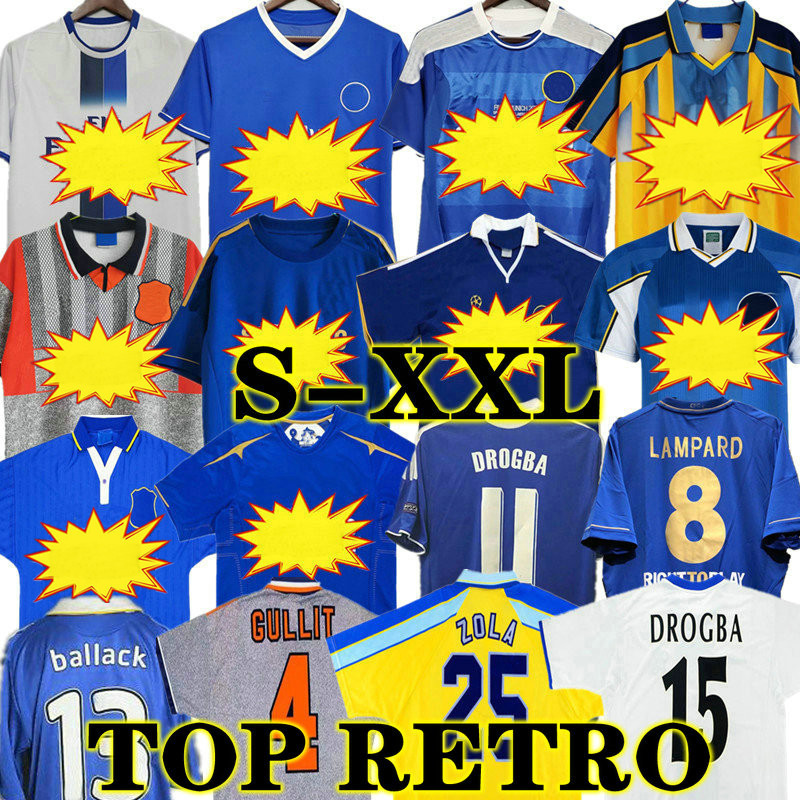 

2011 Retro Soccer Jersey Lampard Torres CFC Drogba 11 12 13 Final 94 95 96 97 98 99 Football Shirts Camiseta WISE 03 05 06 07 08 COLE ZOLA Vialli 07 08 01 03 HUGHES GULLIT, Special edition