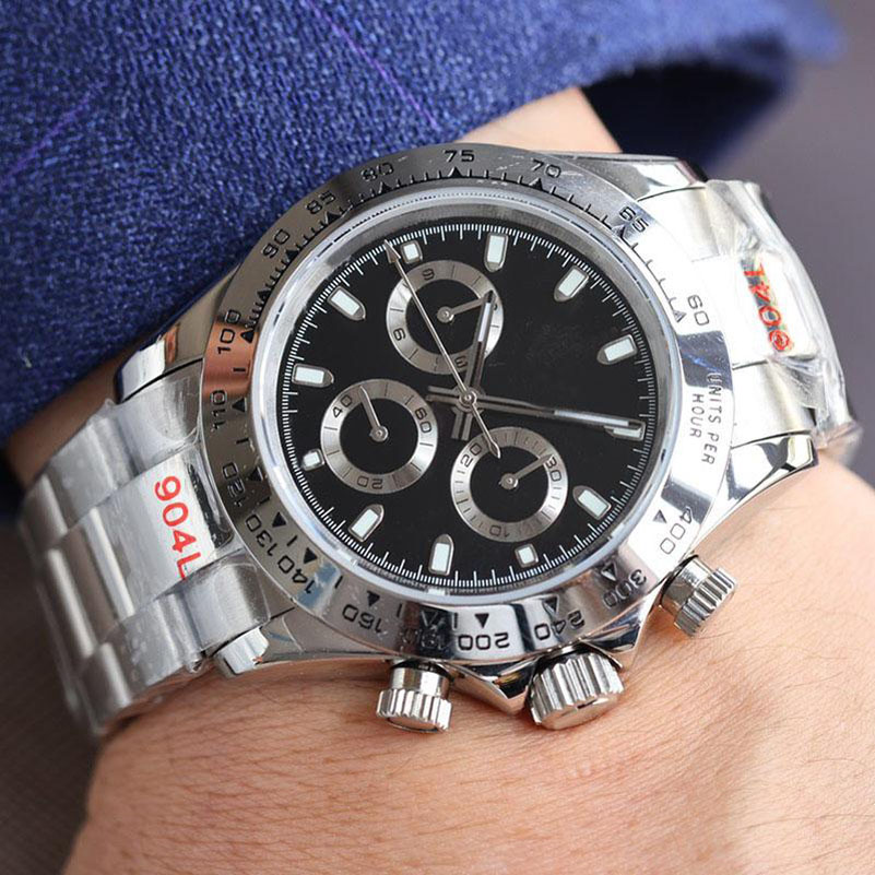 

Watches For Men Automatic Mechanical Mens Watch 40mm Stainless Steel Strap Ceramic Bezel Montre De Luxe Wristwatch Waterproof, Make waterproof