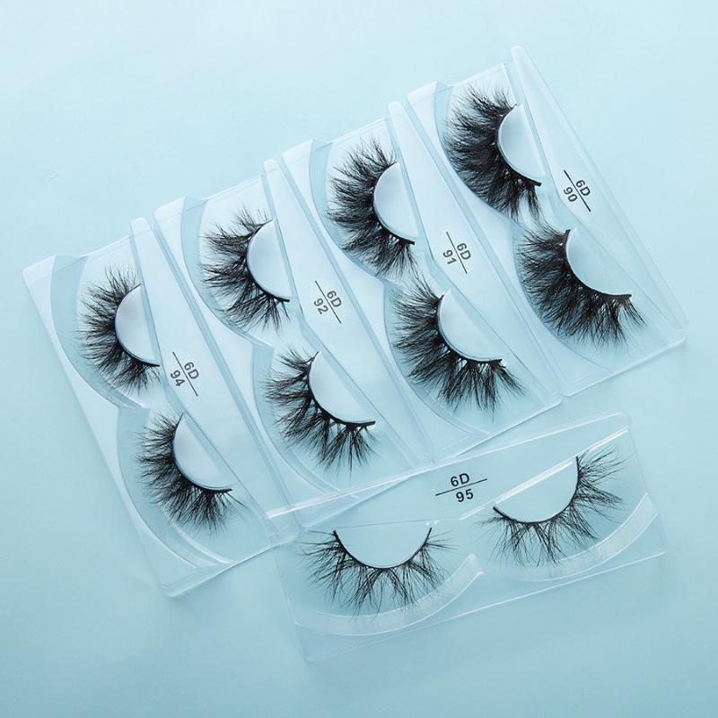 

False Eyelashes Fluffy 3D Mink Lashes Wholesale Bulk 10/30/50 Pairs Soft Messy Natural Makeup MakeupFalse