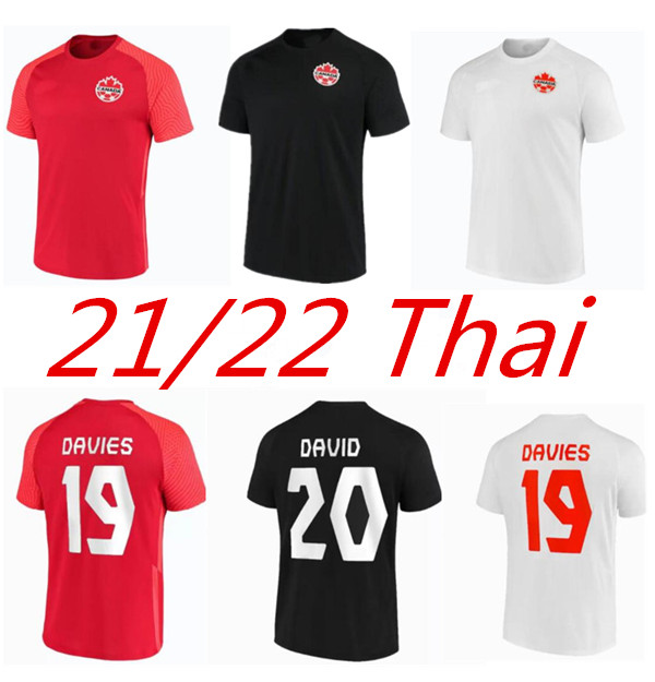 

21 22 Canada Soccer Jerseys DAVIES DAVID Osorio MEN WOMAN 2021 2022 home away national team EVSTAQUIO HUTCHINSON CAVALLINI LARIN HOILETT football shirts BUCHANAN 23, Wine red
