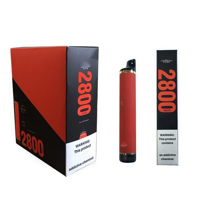 

Puff Flex disposable vape pen E Cigarette kits 2800 puffs 850mah 10ml prefilled VS bang XXL Plus MAX elux legend elf bar esco bar
