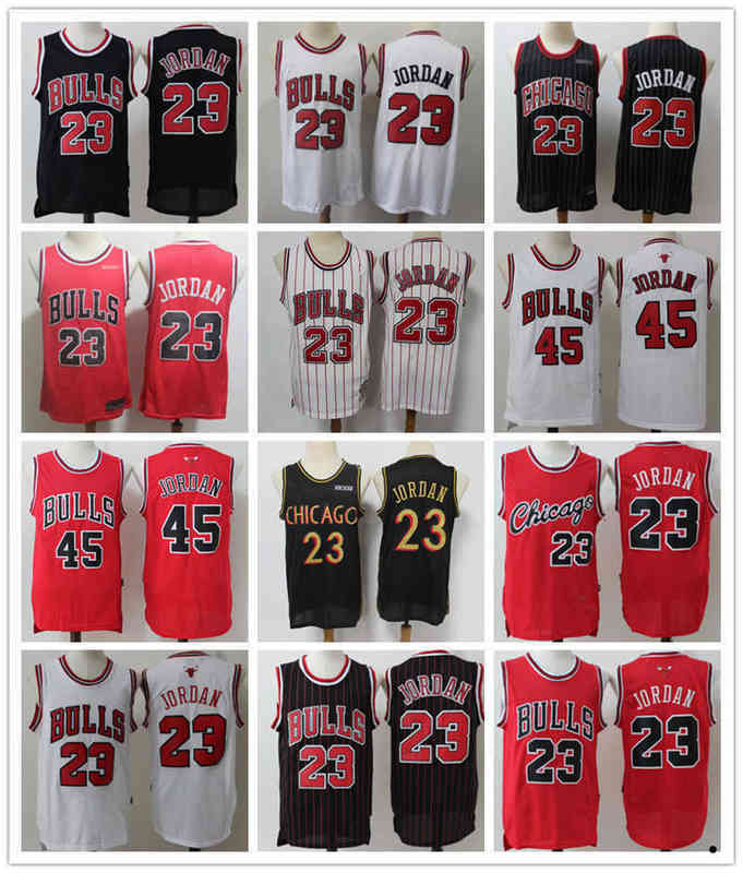 

chicago''bulls''men Jersey 45 23 michael mj Throwback Basketball Shorts Basketball Jerseys red black white beige Blue, Color