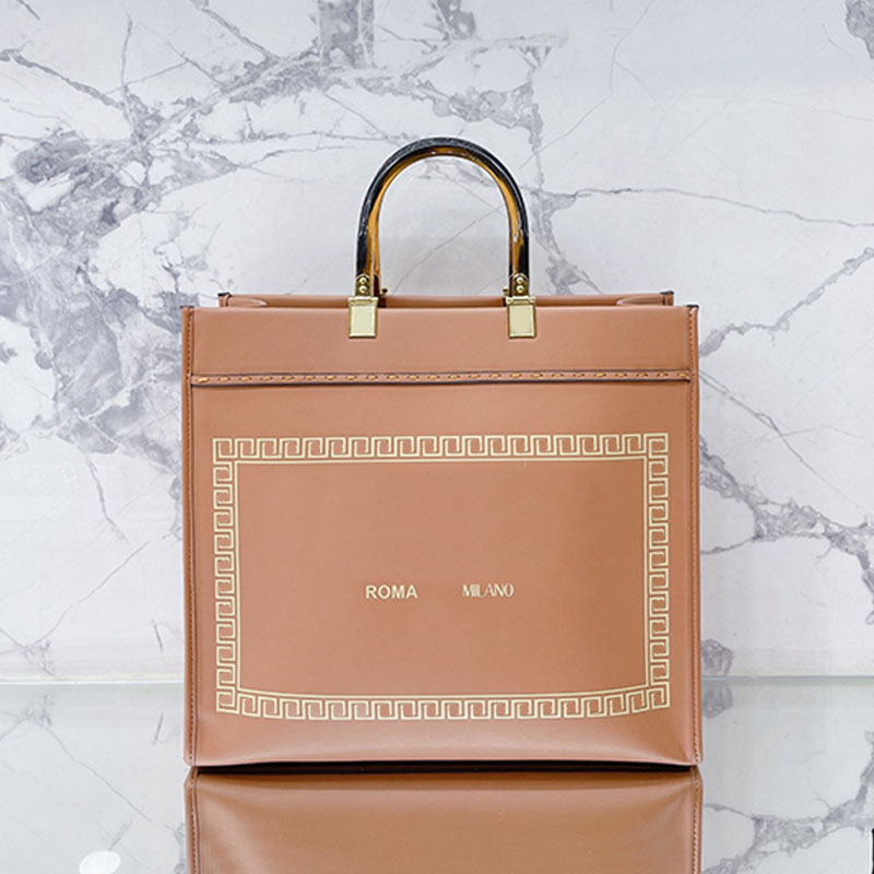 

Graffiti Totes Beach Bag Sunshine Handbag Plain Shopping Bag Genuine Leather Letter Head Portrait Handle Tortoiseshell Large Capacity Removable Belt Strap, Black