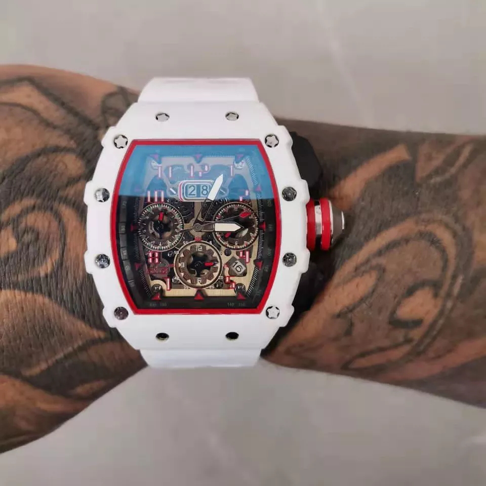 

Top Brand Men Watches 6 Pins Sport Quartz Watch Man Brand Luxury Wristwatches Chronograph Waterproof Casual Clock Montre Homme