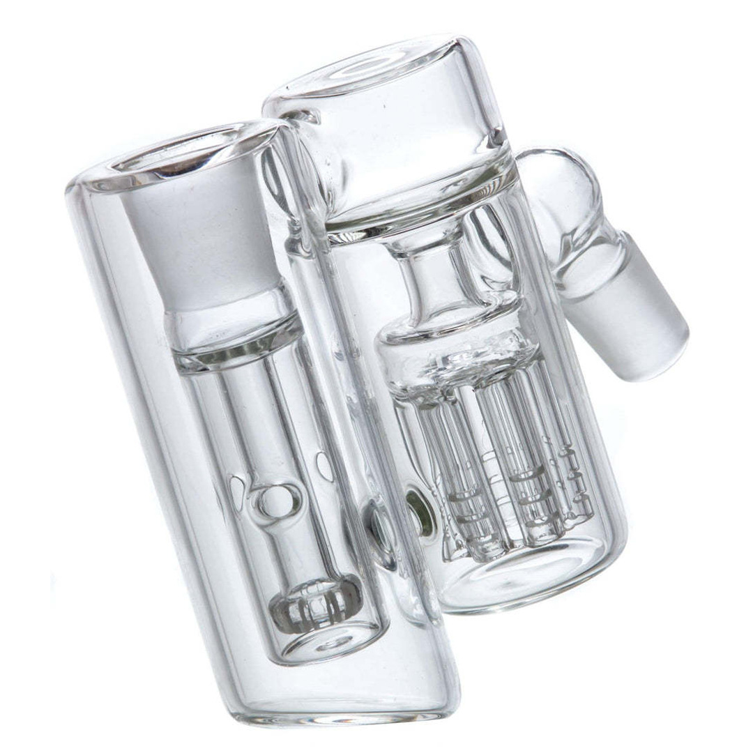 

14mm 45 degree smoking pipes Ash catcher new design Arm tree circle percolator ashcatcher for bong