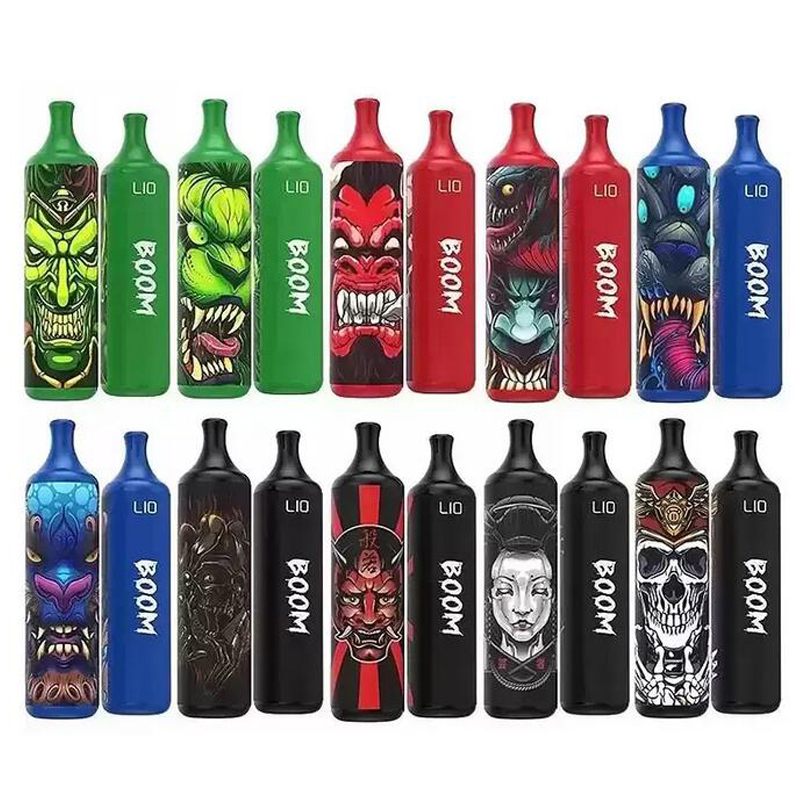 

LIO Boom 3500 Puffs Disposable Vape Electronic Cigarettes 5% Vapes Device Pre-Filled 10ml Oil Pod Vapors 1400mAh Battery VS Elux Legend Pro Bang XXL
