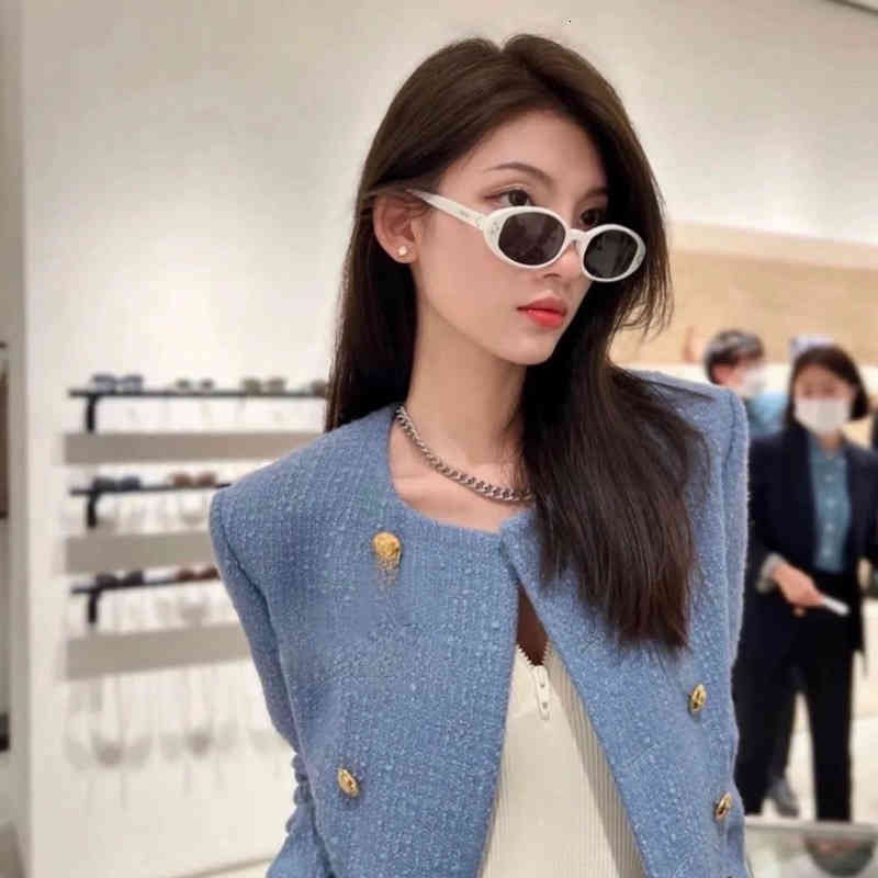 

Sunglasses Cl402u net red narrow frame plate Women's personalized men's high quality Arc de Triomphe fashion ZGB8