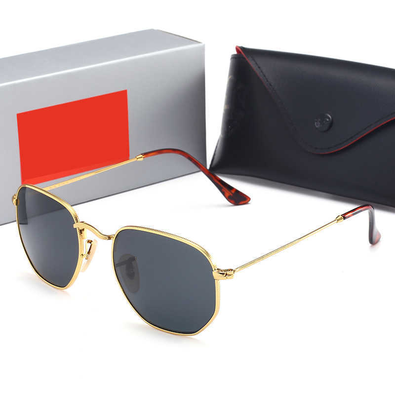 

2022 New ray Sunglasses Women Designer 2022 Luxury Brand Alloy Metal Polaroid HD Tempered Glass Lens Retro Glasses Sun Glasses UV400 3548