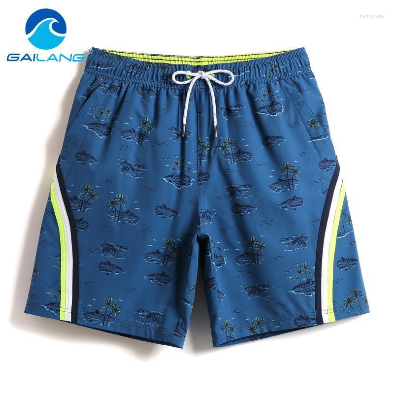 

Men' Shorts Gailang Brand Men Beach Casual Summer Style Boxer Trunks For Swimsuits Swimwear Board Bermuda Quick DryingMen' Bert22, H1055
